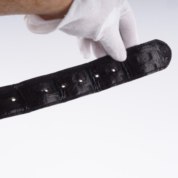 Croco Handmade Swarowski Matte Black – Bild 5