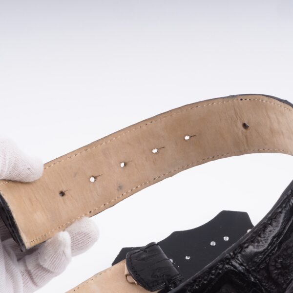 Croco Handmade Swarowski Matte Black – Bild 6