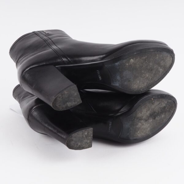 PRADA 3TP018 Nappa Sport1 Luxus Designer Leder Stiefelette Gr. 36,5 OP: 1100 € - Image 14