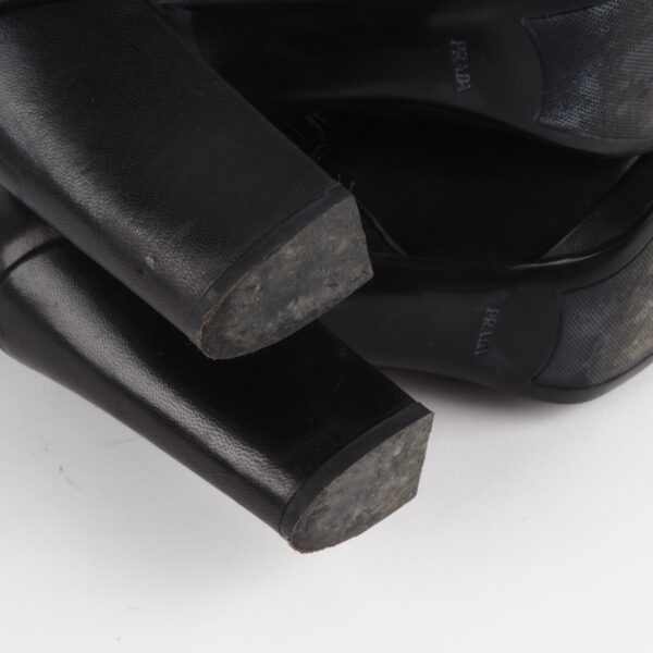 PRADA 3TP018 Nappa Sport1 Luxus Designer Leder Stiefelette Gr. 36,5 OP: 1100 € - Image 15