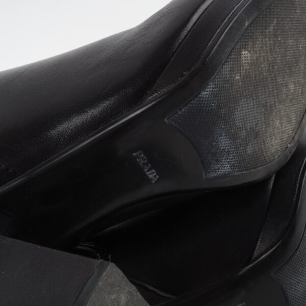 PRADA 3TP018 Nappa Sport1 Luxus Designer Leder Stiefelette Gr. 36,5 OP: 1100 € - Image 16
