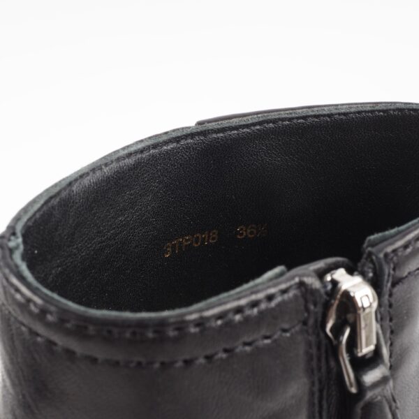 PRADA 3TP018 Nappa Sport1 Luxus Designer Leder Stiefelette Gr. 36,5 OP: 1100 € - Image 10