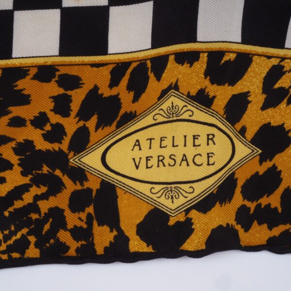 Ateiler Barocco Seidenfoulard Handgerolltes - Image 7