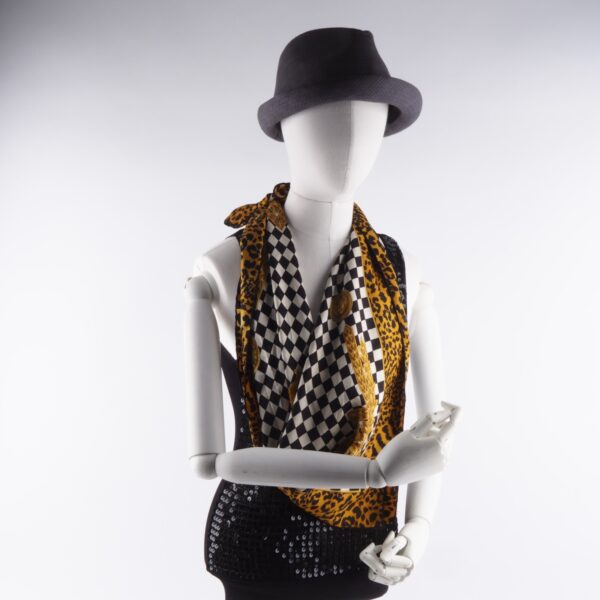 Ateiler Barocco Seidenfoulard Handgerolltes - Image 8