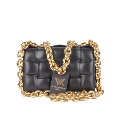 BOTTEGA VENETA Chain Padded Cassette Nappa Luxus Schultertasche OP: 3800 €