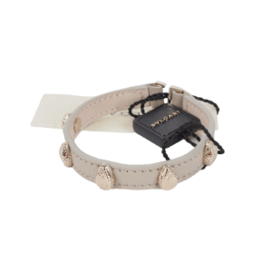 BVLGARI Bulgari Serpenti Forever Calf Nabuk Armband Leder Moonbeam NEU OP: 350 €