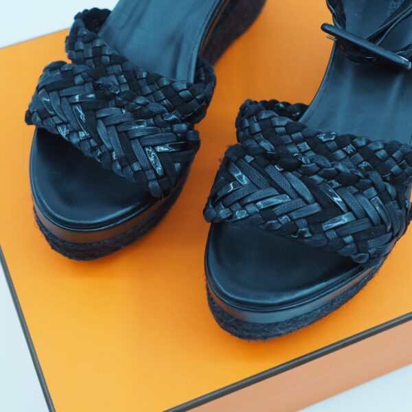 Paris Rafia Wedges - Image 3