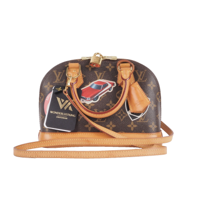 LOUIS VUITTON M43230 Alma BB My World Tour Limited Ed. Schultertasche OP: 1600 €