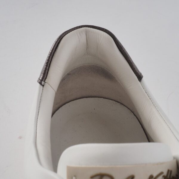 DOLCE & GABBANA Heart Patch Low Top luxus designer Sneakers Gr. 38,5 OP: 330 € - Image 14