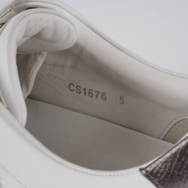 DOLCE & GABBANA Heart Patch Low Top luxus designer Sneakers Gr. 38,5 OP: 330 € - Image 15