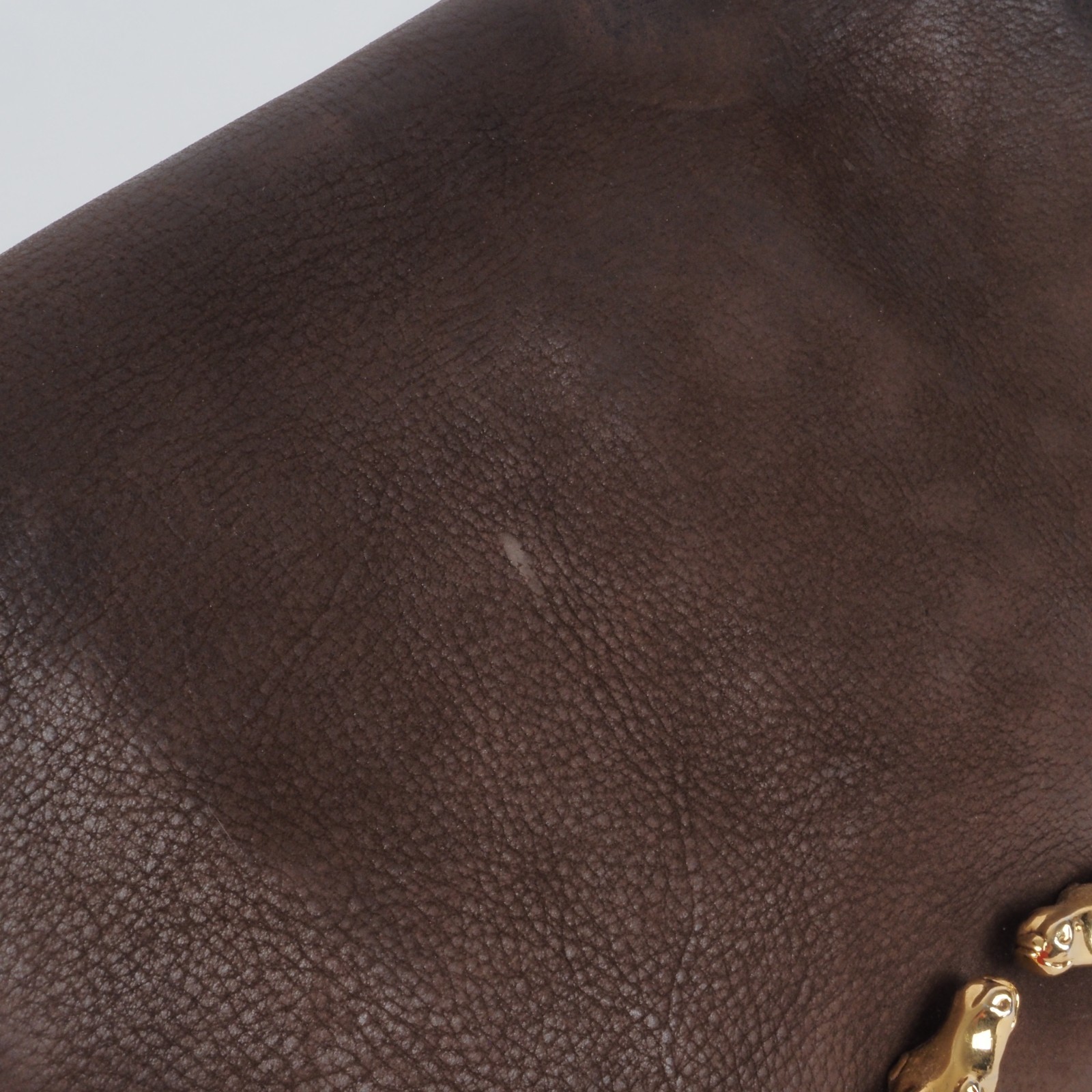 GUCCI Ribot Horse Brown Nubuck 296881 Luxury Shoulder Bag Rare Original Price: €1600 13 GUCCI Ribot Horse Brown Nubuck 296881 Luxus Schultertasche Selten OP: 1600 € - Image 13