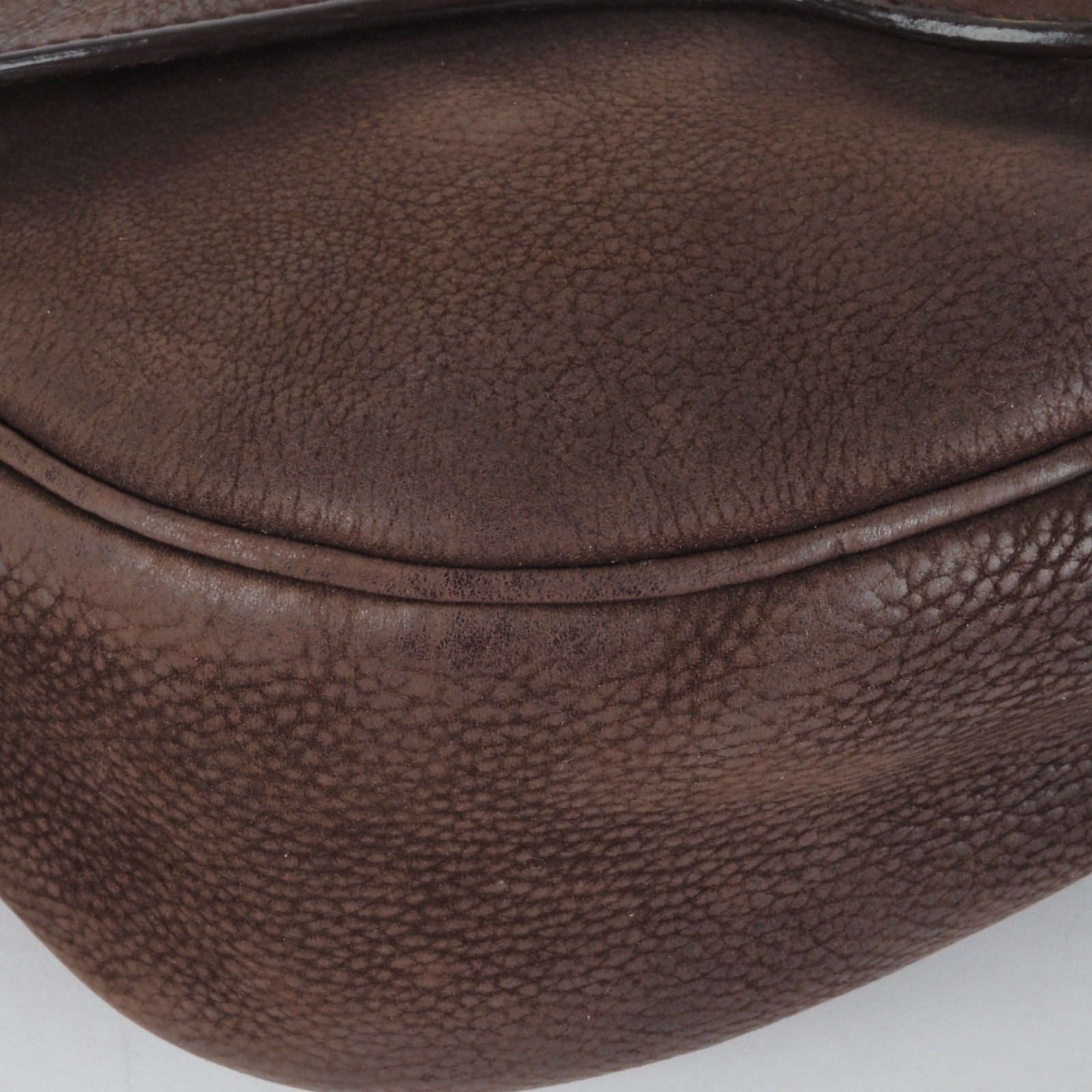 GUCCI Ribot Horse Brown Nubuck 296881 Luxury Shoulder Bag Rare Original Price: €1600 8 GUCCI Ribot Horse Brown Nubuck 296881 Luxus Schultertasche Selten OP: 1600 € - Image 8