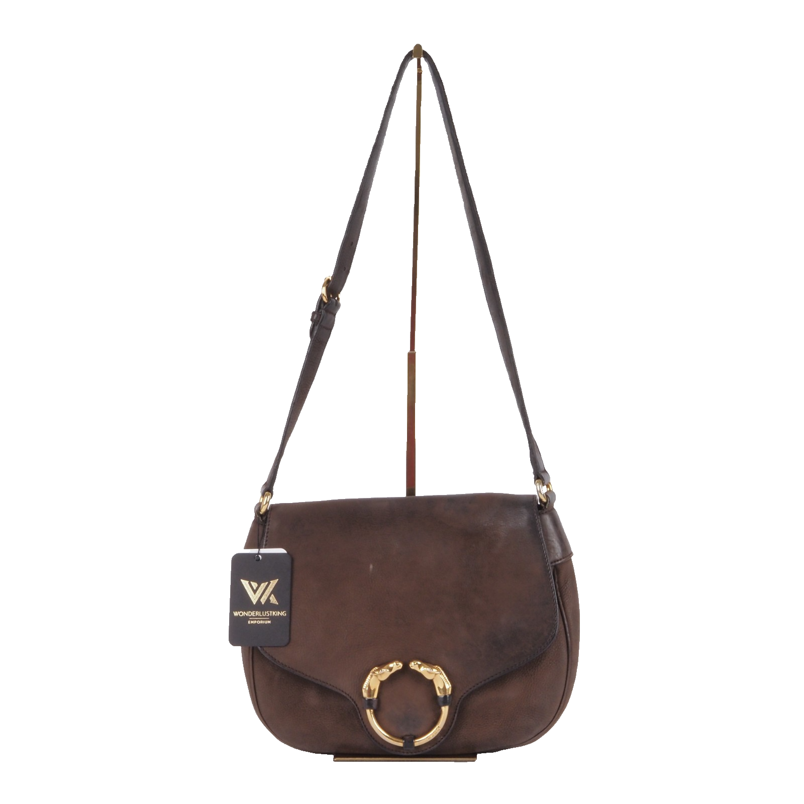 GUCCI Ribot Horse Brown Nubuck 296881 Luxury Shoulder Bag Rare Original Price: €1600 1 GUCCI Ribot Horse Brown Nubuck 296881 Luxus Schultertasche Selten OP: 1600 €