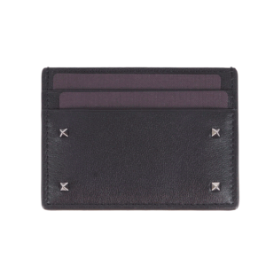 VALENTINO GARAVANI Rockstud Kartenetui Luxus Designer Leder NEU OP: 240 €